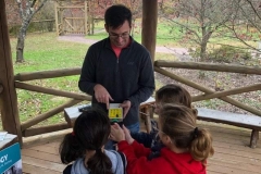 Craig Rockey assisted with the 2019 Celebrate Autumn—All About Bats event held at Pittsburgh Botanic Garden