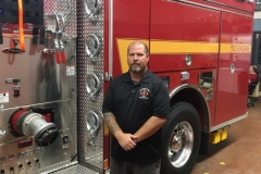 Nick Parise of CEC Pittsburgh; Pioneer Hose Fire Station, PA; 16 years of service