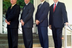 The CEC Founding Principals, pictured in 2009. From left: Jim Nairn, Ken Miller, Greg Quatchak, and Jim Roberts.